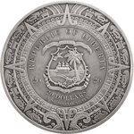 Monnaie XIPE TOTEC Aztec Heritage 2 Oz Argent 20$ Liberia 2026 (PRÉCOMMANDE)