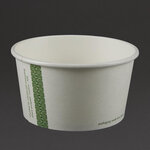 Bol à soupe ou glace compostable 340 ml - vegware - lot de 500 - carton