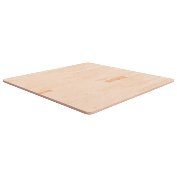 vidaXL Dessus de table carré 90x90x1 5 cm Bois chêne massif non traité