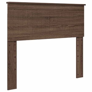 vidaXL Tête de lit Chêne brun 100 cm Bois d'ingénierie
