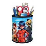 Pot a crayons puzzle 3D - miraculous