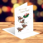 Carte De Vœux Signature - Joyeux Noël - Draeger paris