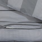 vidaXL Ensemble de housse de couette Gris 260x240 cm Coton