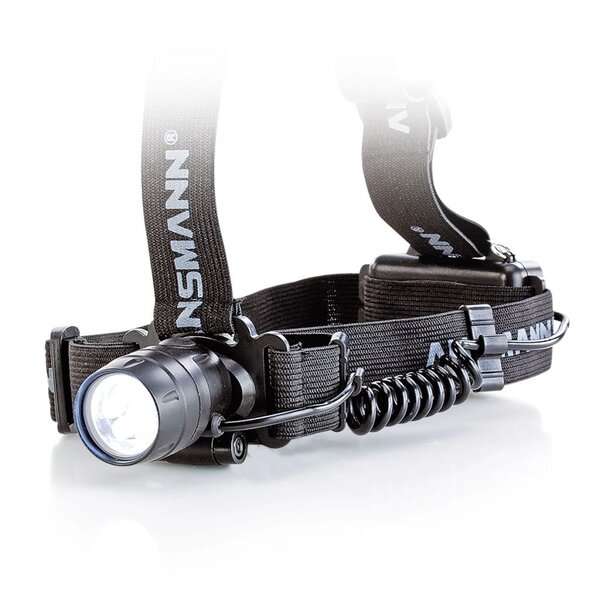 Ansmann lampe frontale hd5 noir et argenté 5819083