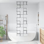 vidaXL Store enrouleur de douche 60x240 cm largeur du tissu 56 cm