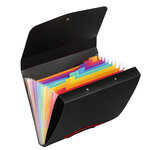 Trieur de bureau 8 compartiments 2 en 1 avec classeur - Format A4 - Rainbow Class