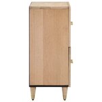 vidaXL Armoire latérale 60x33x75 cm bois massif de manguier