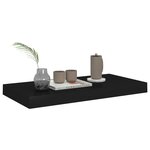 vidaXL Étagère murale flottante noir 50x23x3 8 cm MDF