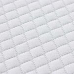 vidaXL Coussins de Matelas Blanc 120 x 200 cm