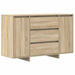 vidaXL Buffet Chêne sonoma 120 x 41 x 75 cm Bois d'ingénierie