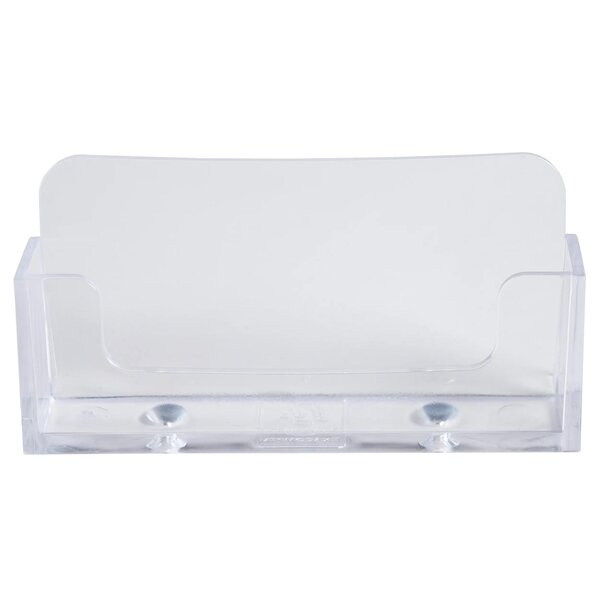 Distributeur De Cartes De Visite 1 Case - Cristal - Exacompta