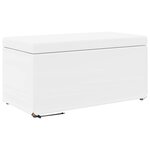 vidaXL Tabouret Blanc 81 x 41 x 40 cm