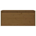 vidaXL Meubles TV 4 Pièces Marron miel Bois massif de pin