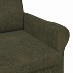 vidaXL fauteuil Vert armée 76 x 94 x 102 cm Faux cuir
