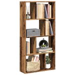 vidaXL Bibliothèque vieux bois 60x20x120 5 cm bois d'ingénierie
