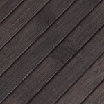 vidaXL Tapis rectangulaire marron foncé 60x400 cm bambou