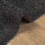 vidaXL Tapis shaggy PAMPLONA poils longs moderne anthracite 100x200 cm