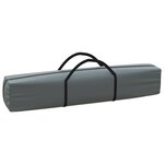 vidaXL Tente de réception pliable avec parois Anthracite 3x3 m