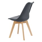 Lot de 6 chaises de salle à manger fläten similicuir hêtre gris 03_0006780