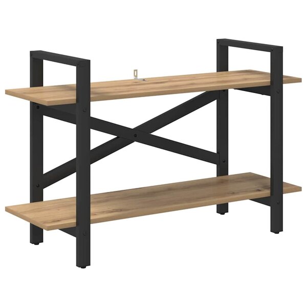 vidaXL Étagère Chêne artisanal 100 x 33 5 x 64 cm Bois d'ingénierie