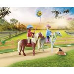 Playmobil - 70997 - décoration de fete avec poneys