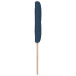 Tête de lit capitonnée bleu 100 cm en tissu