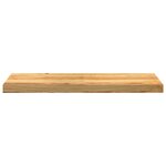 vidaXL Marches d'escalier 2 Pièces marron clair 80x25x2 cm chêne massif