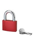 THIRARD - Cadenas à clé Colorful  laiton  intérieur  anse acier  60mm  3 clés - THIRARD