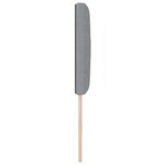 vidaXL Tête de lit avec des lumières à LED Gris clair 80 cm tissu