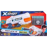 Zuru 36433 rot - XSHOT - Excel Reflex 6 Blaster avec fléchettes