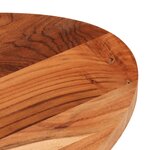 vidaXL Dessus de table 140x50x2 5 cm ovale bois massif d'acacia
