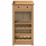 vidaXL Armoire à vin Panama 57x40x111 5 cm bois de pin massif
