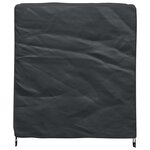 vidaXL Housse pour meubles Uni Noir 116 x 100 x 120 cm 210D