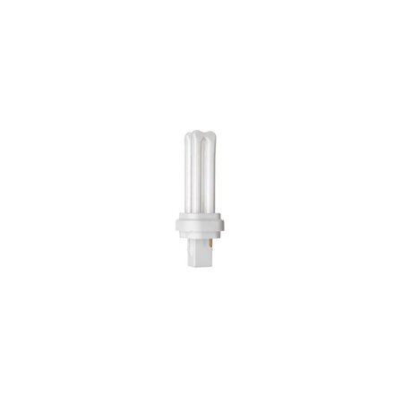 Ampoule Fluorescente – Culot G24D-1 - 10W - 600 lumens - 2700K