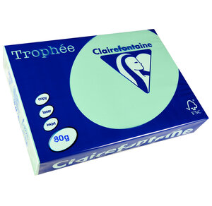 Ramette 500 Feuilles Papier 80g A4 210x297 mm VERT NATURE TROPHÉE