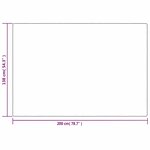 vidaXL Couverture lestée avec housse Gris 138x200 cm 10 kg Tissu