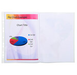 Sachet 10 poch perf PP double A4 ou A3 EXACOMPTA