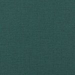 vidaXL Canapé-lit 2 en 1 vert foncé 112x174x55 cm tissu
