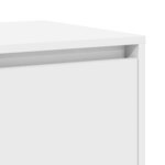 vidaXL Buffet Blanc 120 x 41 x 75 cm Bois d'ingénierie