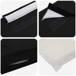 vidaXL Tête de lit capitonnée Marron et Noir 140 cm Pin massif