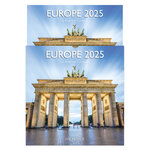 Grand Calendrier Mural 29x29 Cm - 2025 - Europe - Draeger paris