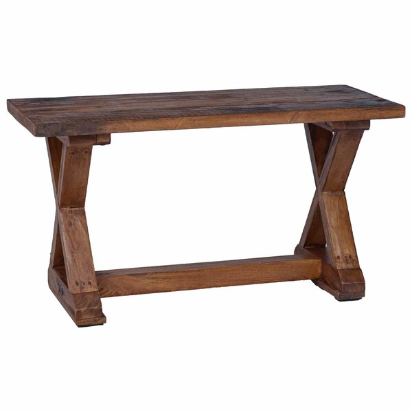 vidaXL banc Naturel 85 x 35 x 47 cm Bois massif de récupération