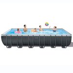 Intex Ensemble de piscine Ultra XTR Frame Rectangulaire 732x366x132 cm