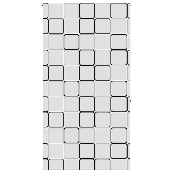 vidaXL Store enrouleur de douche 130x240 cm largeur du tissu 126 cm