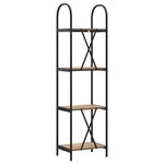 vidaXL Étagère chêne artisanal 40 x 30 x 146 cm Bois d'ingénierie