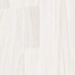 vidaXL Jardinières d'extérieur 2 Pièces Blanc 40x40x40 cm Bois de pin