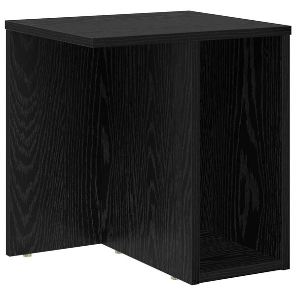 vidaXL Table d'appoint Chêne noir 37 x 32 x 40 cm Bois d'ingénierie