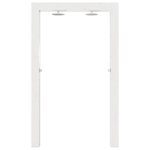 vidaXL Douche d'extérieur 226 cm Blanc