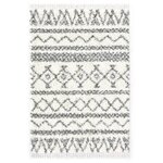 vidaXL Tapis berbère PP Beige et gris 160x230 cm