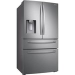Samsung rf24r7201sr - réfrigérateur multiporte - 510 l (348l + 123l + 39l) - froid ventilé plus - l90 8cm x h177 7 cm - inox